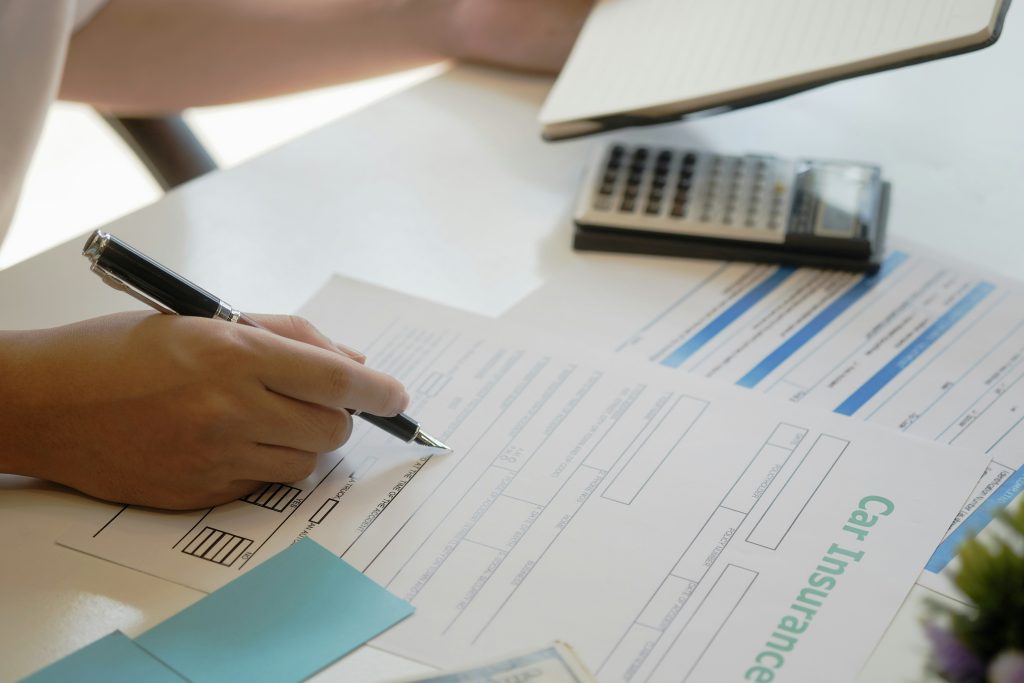 Employer preparing company car and medical benefits for real-time payroll